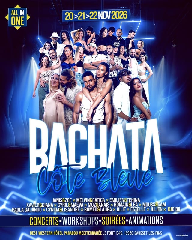 Bachata sur la Côte Bleue