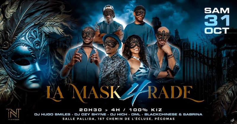 LA MASKARADE 🎭 - COURS & SOIRÉE KIZOMBA