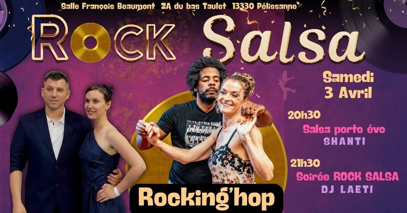 Soirée Rock-Salsa samedi 3 avril