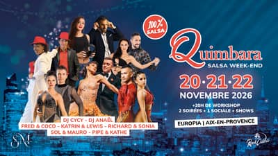 Quimbara Salsa Week-end à Aix-en-Provence