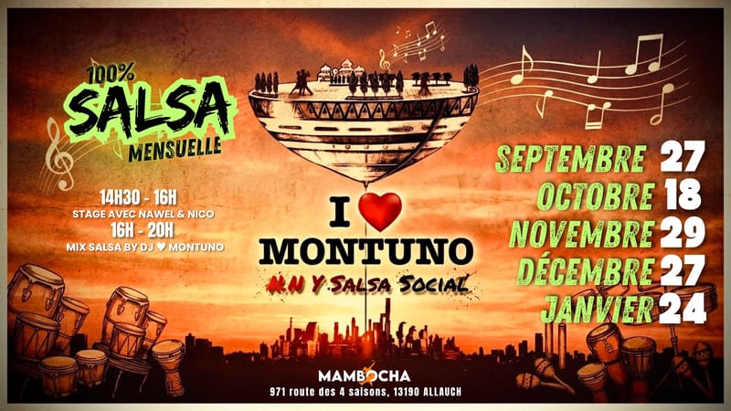 SALSA SOIRÉE ILOVEMONTUNO