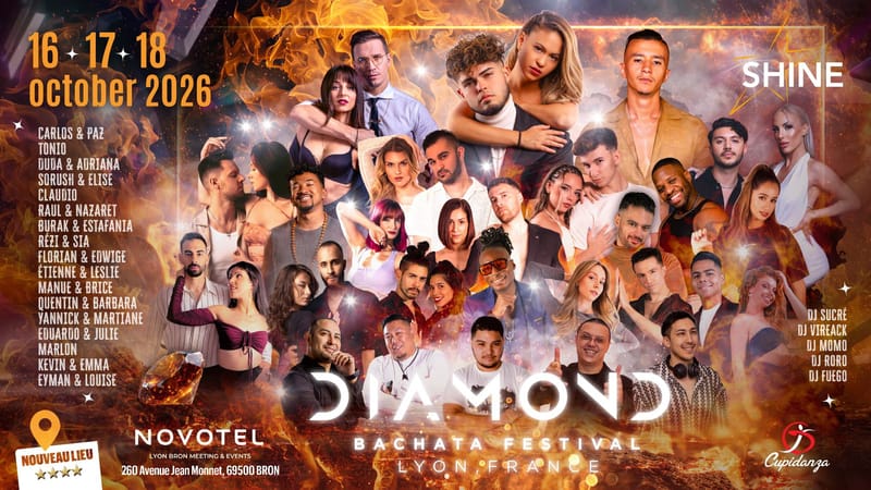DIAMOND BACHATA FESTIVAL 💎 2026 - 6ème édition ✨