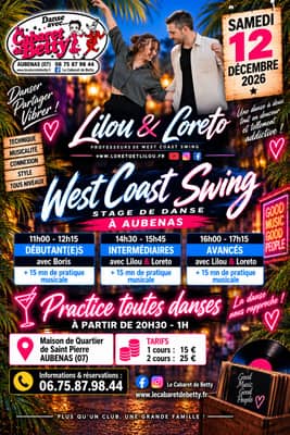 Stage de West Coast Swing
