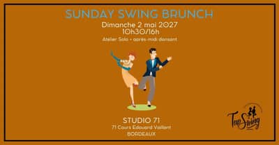 Atelier SOLO + Sunday Swing Brunch - Danse Swing - Bordeaux - Wave Surf Café