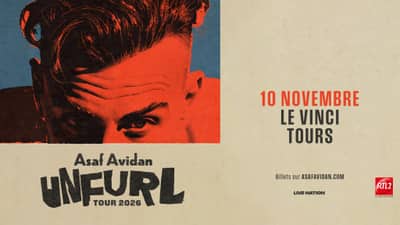 Asaf Avidan : Unfurl 2026 • Tours, Palais des Congrès • 10 novembre 2026