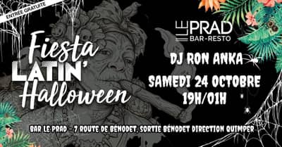 Fiesta Latin' Halloween Bacano en concert + Dj Ron Anka @ Le PRAD