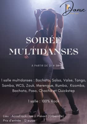 Soirée Rock et Multidanses - "Danse avec moi"