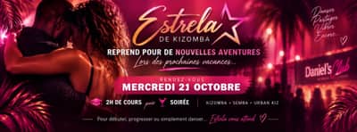 Estrela de Kizomba, tous les mercredis des vacances, à Toulouse