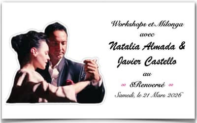 Déplacer à Plus Tard: Stage et Milonga avec Natalia Almada et Javier Castello
