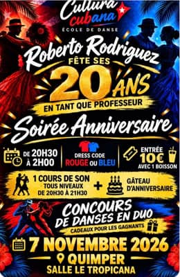 Soirée Anniversaire "20 ans" au Tropicana