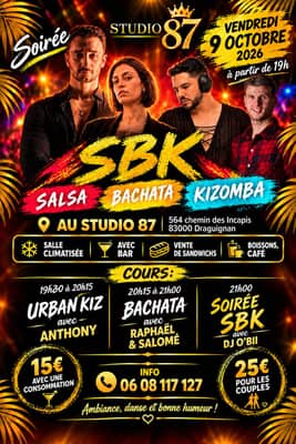 soirée SBK au Studio 87