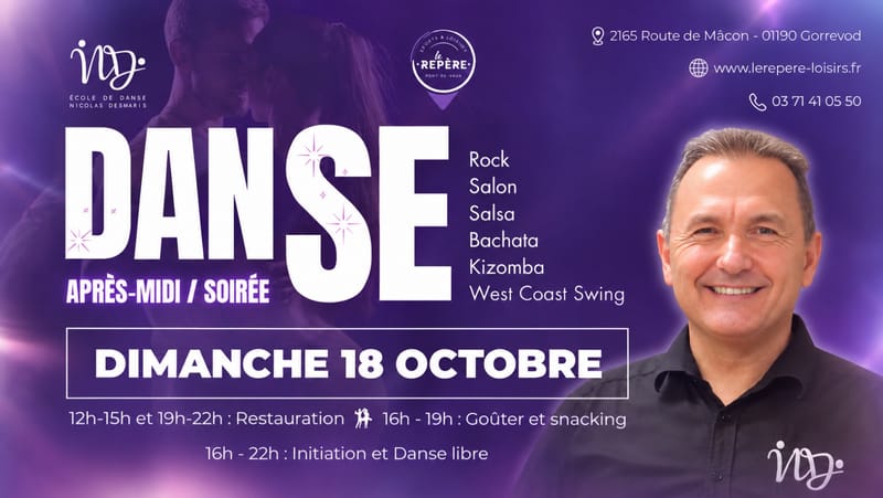 🕺🏻 100% Danse au Repere