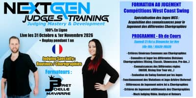 NextGen Judges Training : Judging Routines - avec Bret & Joëlle Navarre