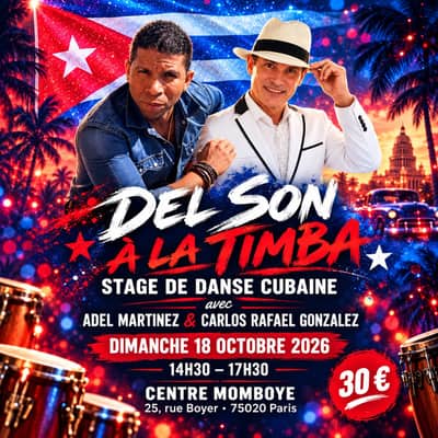 Stage de danses cubaines « Del Son à la Timba »
