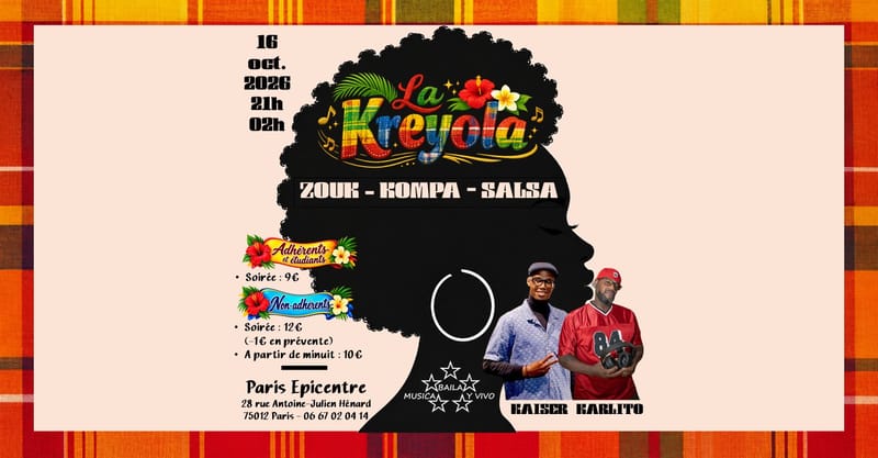 ❀❀❀ LA KREYOLA - Zouk, Kompa et Salsa ❀❀❀ #1 S1E1