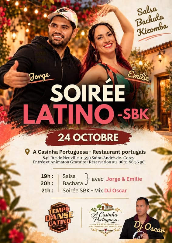 soirée latina kizomba salsa