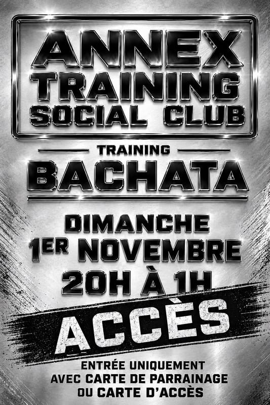 🔳ANNEX TRAINING SOCIAL CLUB🔳BACHATA🔳