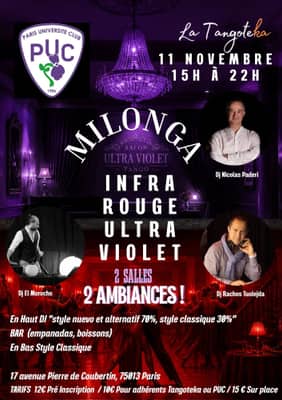 Milonga Infra Rouge Ultra Violet!