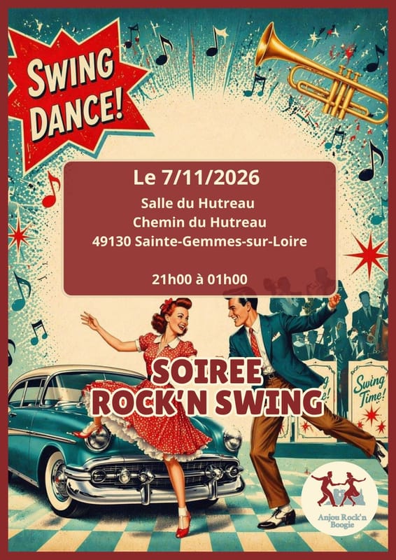 🎸✨ Soirée Rock’n Swing – 💃🕺