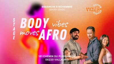 STAGE débutant « Body Moves & Afro Vibes »