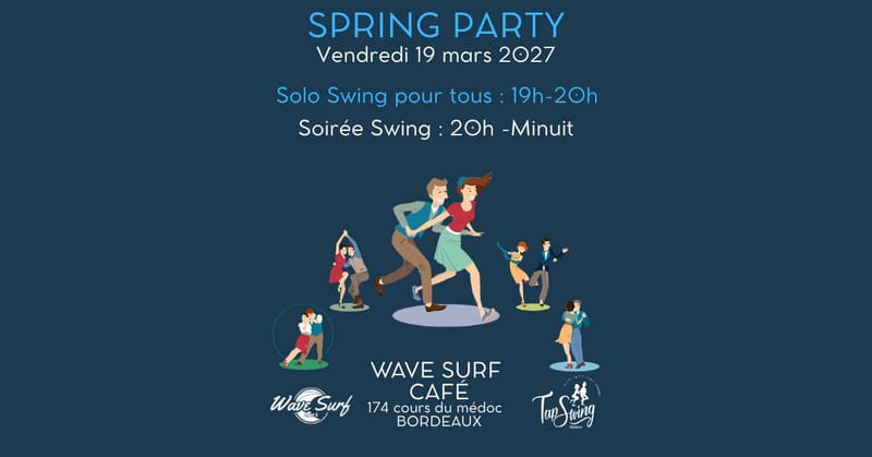Solo Swing + Soirée Swing - Bordeaux - Wave Surf Café