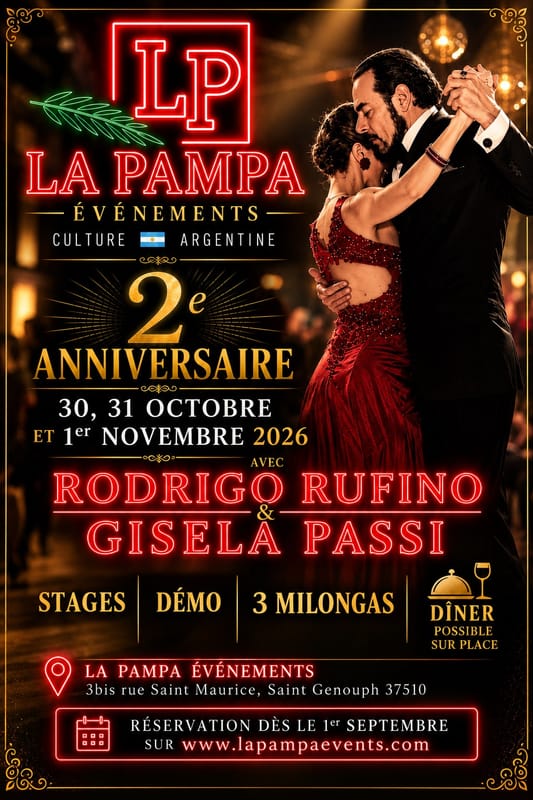 2ème anniversaire de LA PAMPA !!