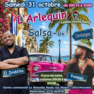 Latino Locos Party à la Salle Arlequin