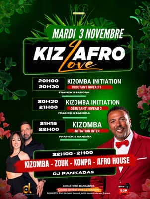 Cours & Soirée Kiz Afro Love + Step Challenge (Monkeys)