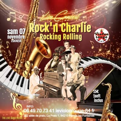 Soirée Rock/latino'n Charlie Rockin' Rollin' 🎶