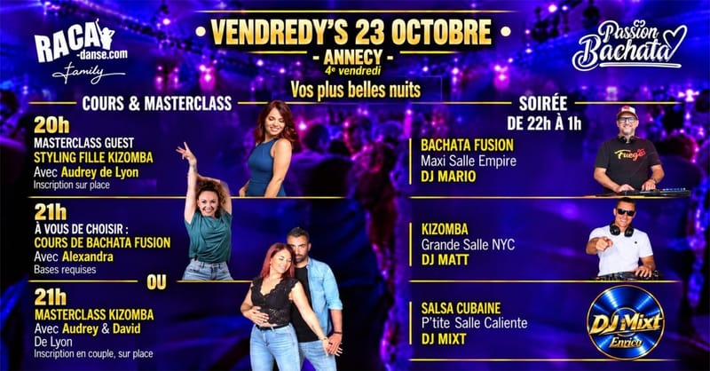 Vendredy's 23 Octobre SBK Annecy