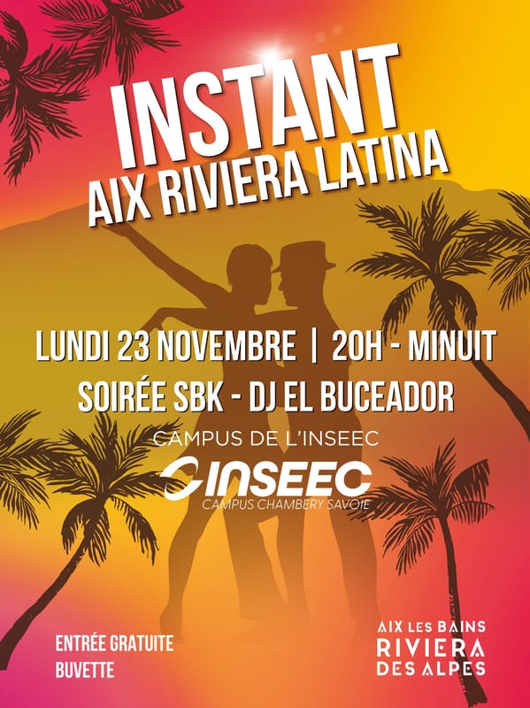 Instant Aix Riveira Latina à l'INSEEC (Bourget-du-lac)