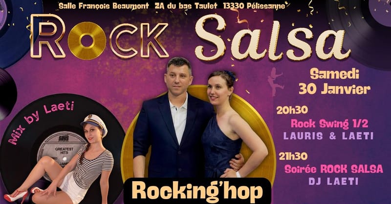 Soirée Rock-Salsa samedi 30 janvier
