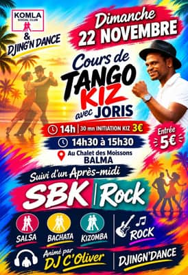 NOUVEAUTE.....APRES MIDI DANSANT au CHALET des MOISSONS/ S.B.K Rock/ Repas du midi