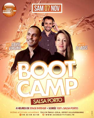 BOOTCAMP SALSA PORTO - SAMEDI 7 NOV - LYON