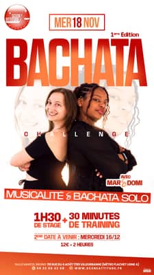 🔶BACHATA CHALLENGE🔶 1ère Editon - MERCREDI 18 NOV